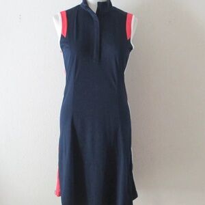 Callaway golf dress new navy pink large